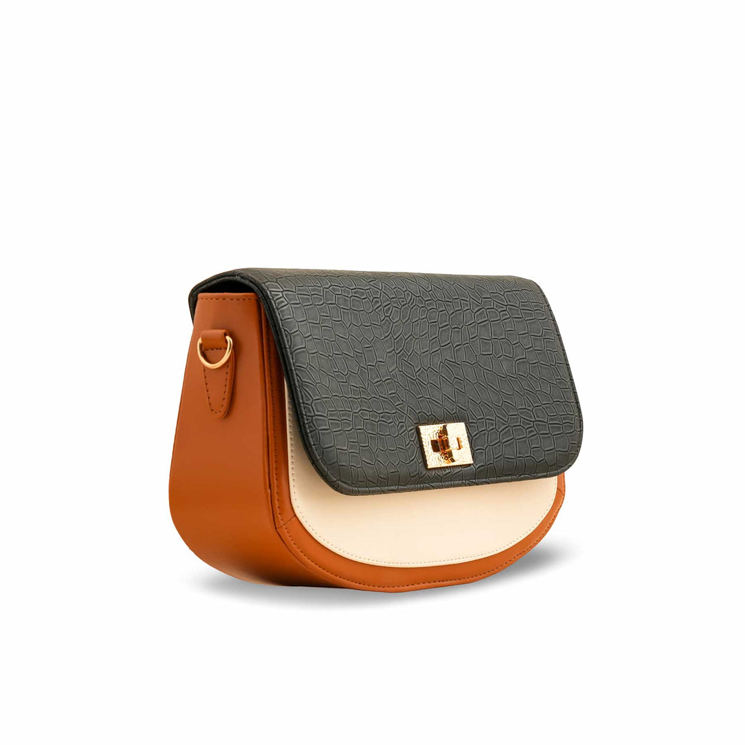 Mustard Formal Shoulder Bag P55642