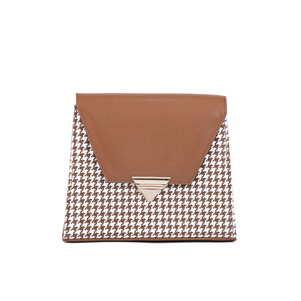 Brown Formal Shoulder Bag P55648