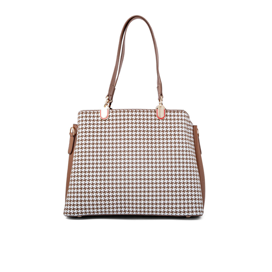 Brown Formal Hand Bag P55651