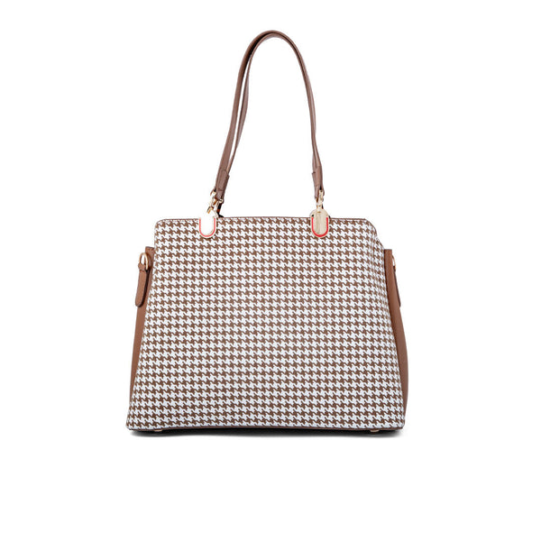 Brown Formal Hand Bag P55651