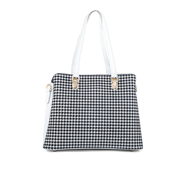 White Formal Hand Bag P55651