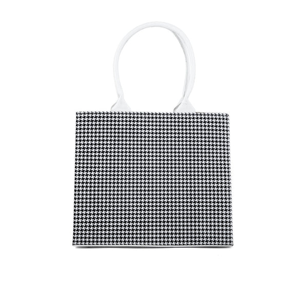 White Formal Hand Bag P55652