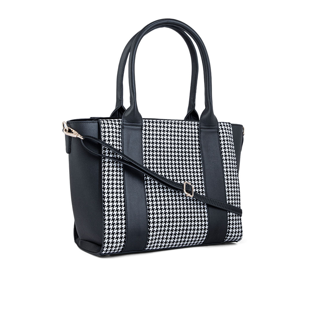 Black Formal Hand Bag P55653