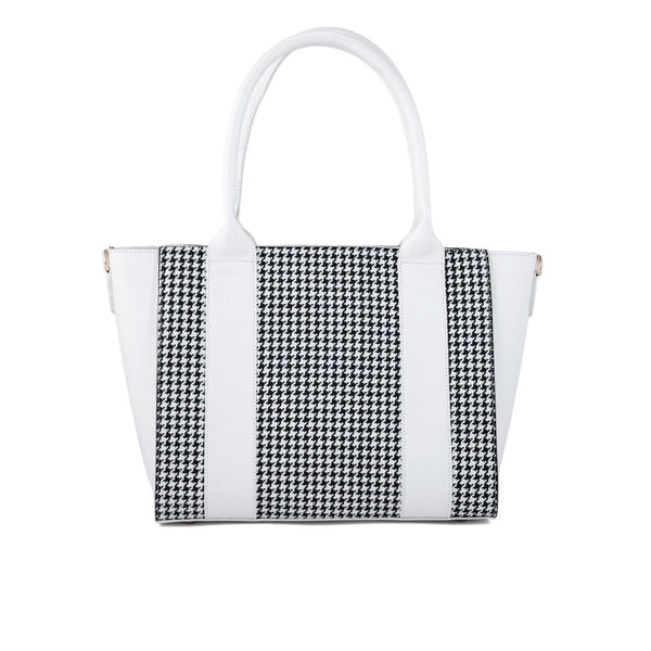 White Formal Hand Bag P55653