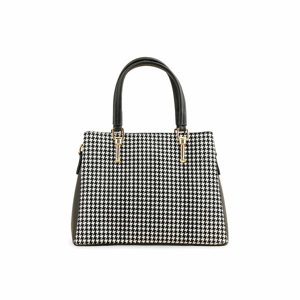 Black Formal Hand Bag P55654