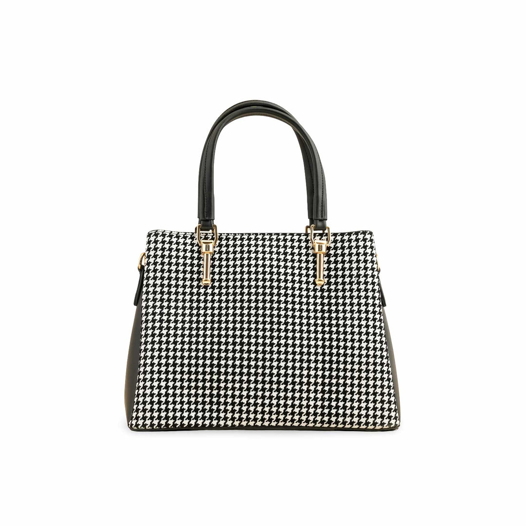 Black Formal Hand Bag P55654