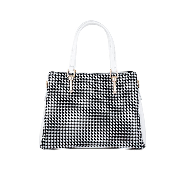 White Formal Hand Bag P55654