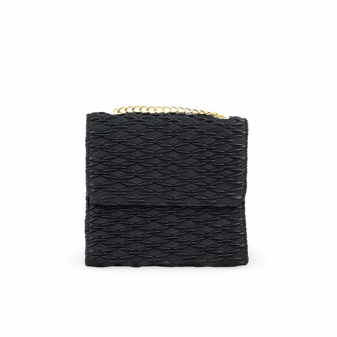 Black Casual Shoulder Bag For Women P55658