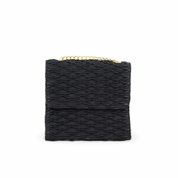 Black Casual Shoulder Bag For Women P55658