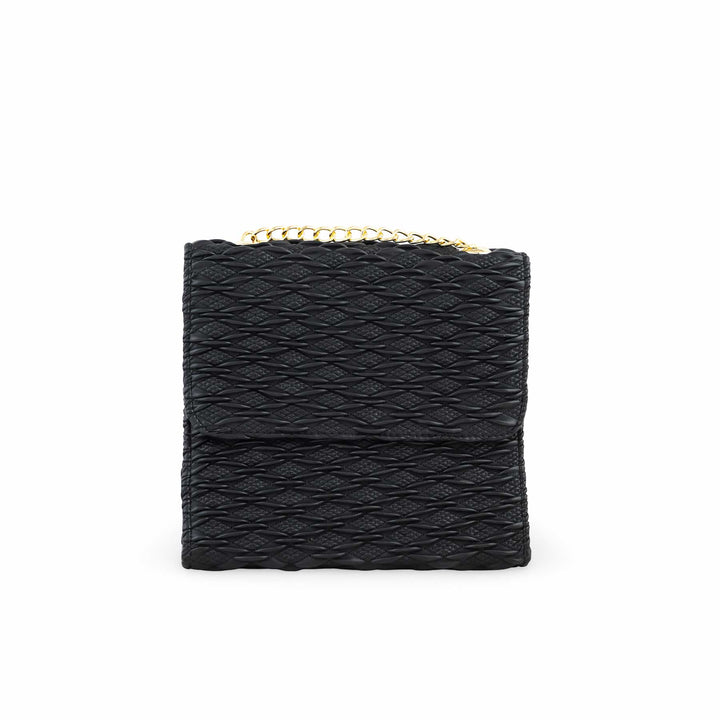 Black Casual Shoulder Bag For Women P55658