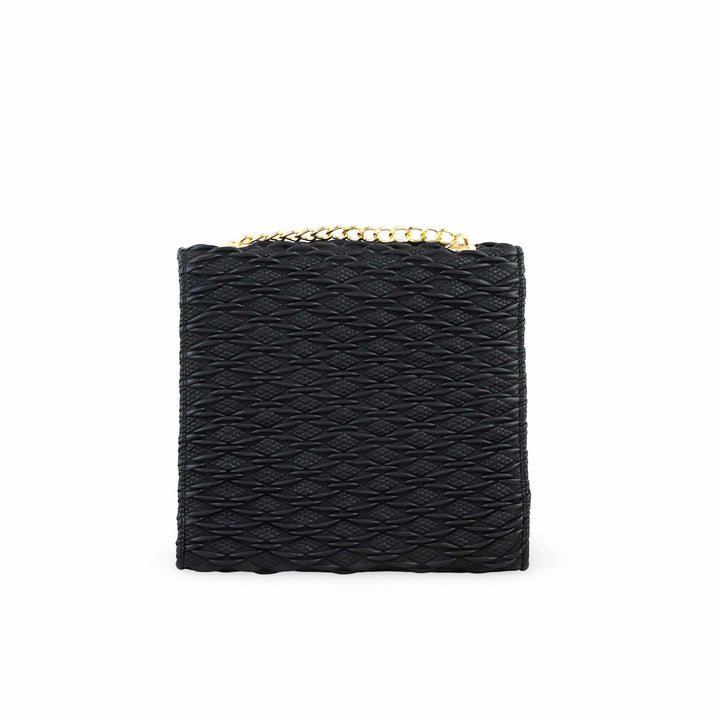 Black Casual Shoulder Bag For Women P55658