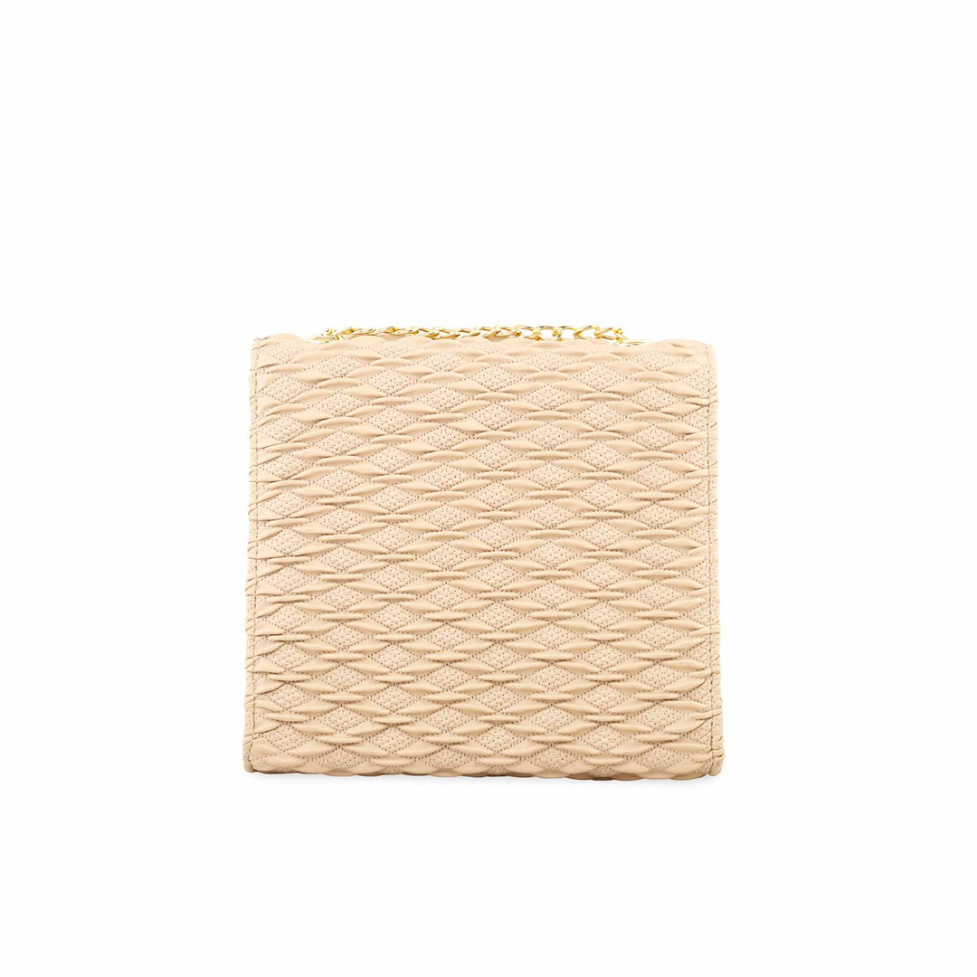 Beige Casual Shoulder Bag For Women P55658