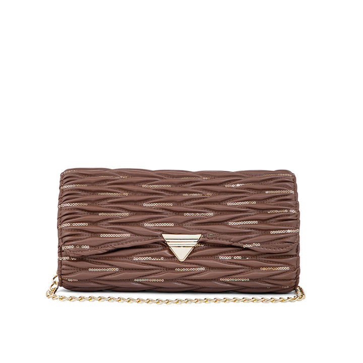 Brown Casual Shoulder Bag P55659