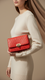 Red Casual Shoulder Bag P55660