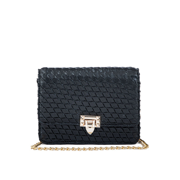 Black Casual Shoulder Bag For Ladies P55660