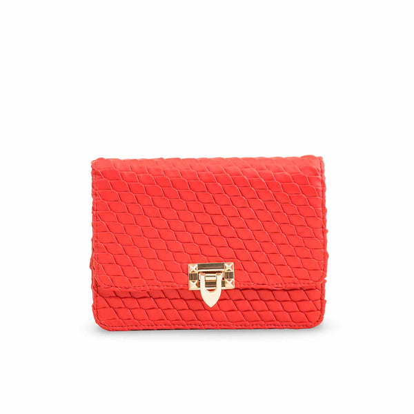 Red Casual Shoulder Bag P55660