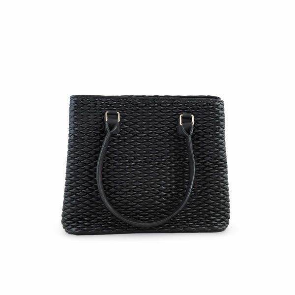 Black Formal Hand Bag P55664