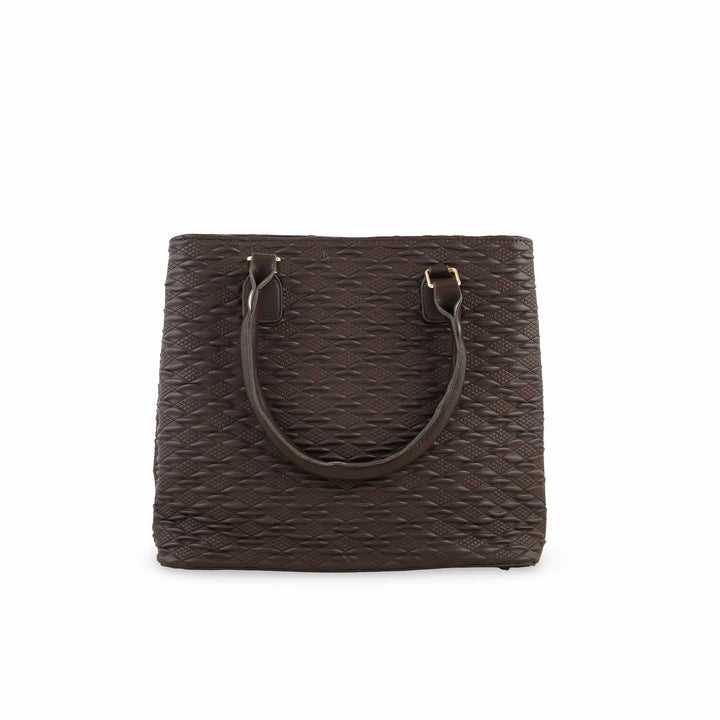 Brown Formal Hand Bag P55664