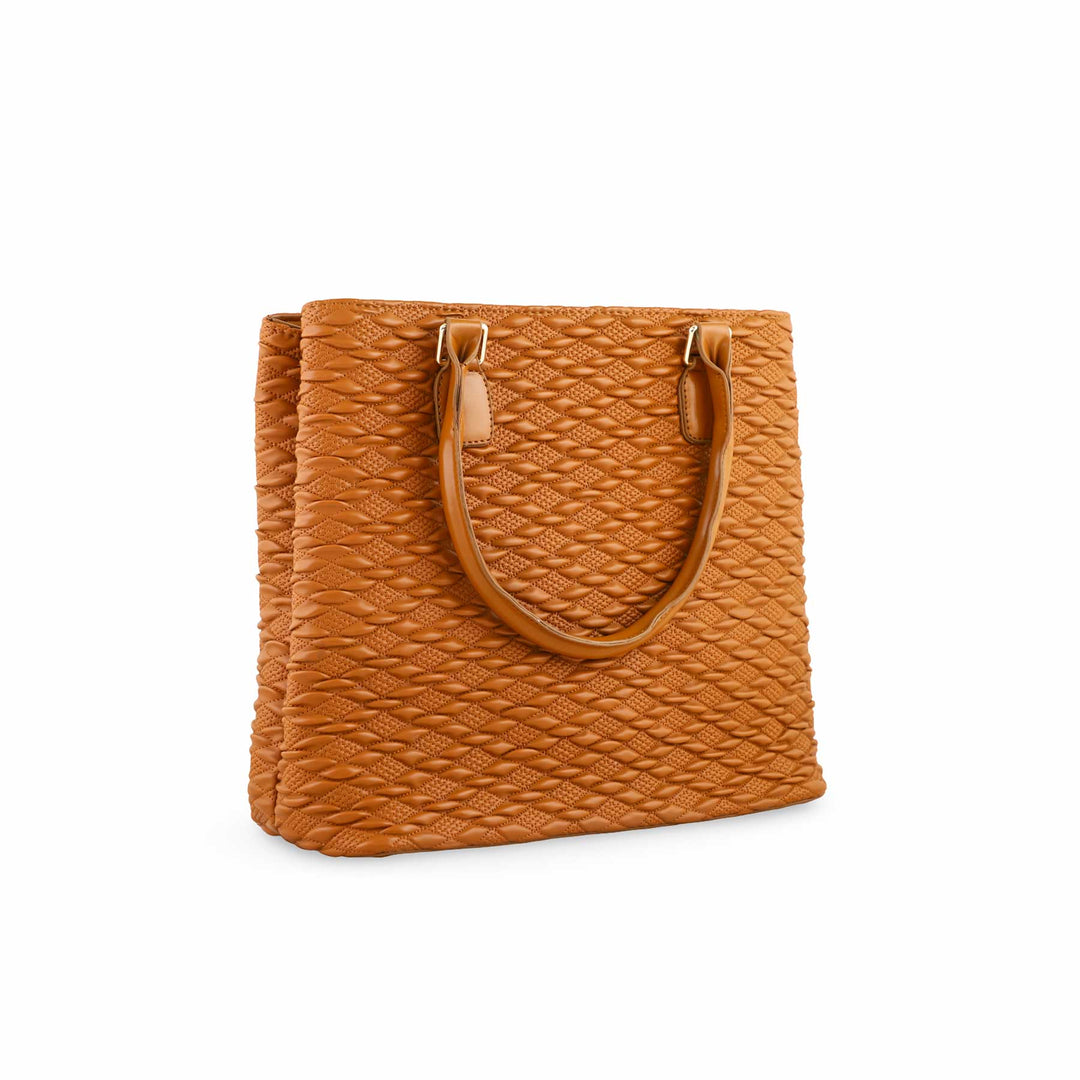 Mustard Formal Hand Bag P55664