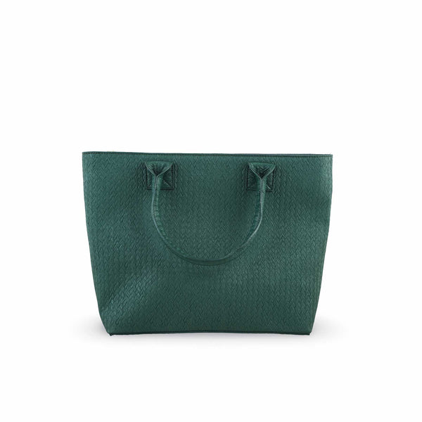 Green Formal Hand Bag P55665