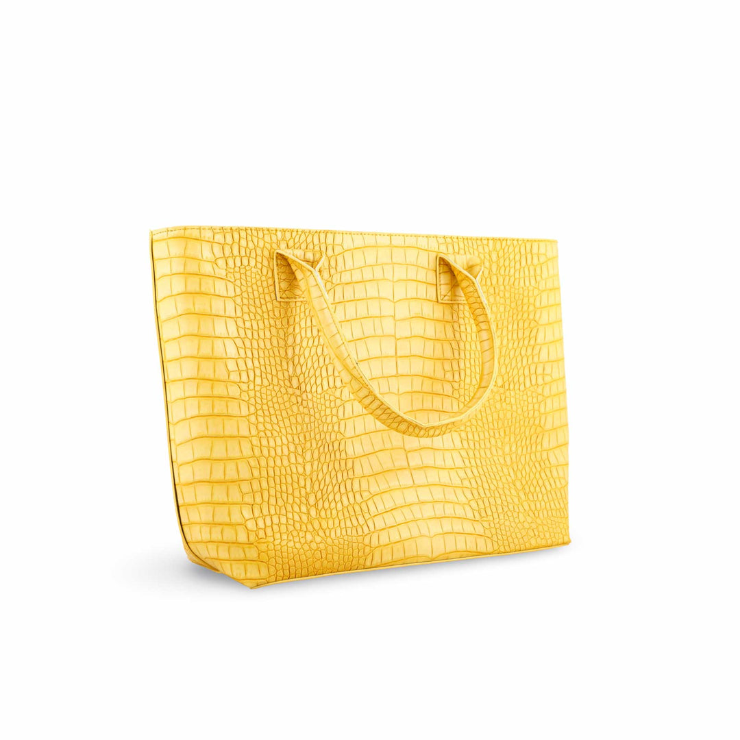 Yellow Formal Hand Bag P55665