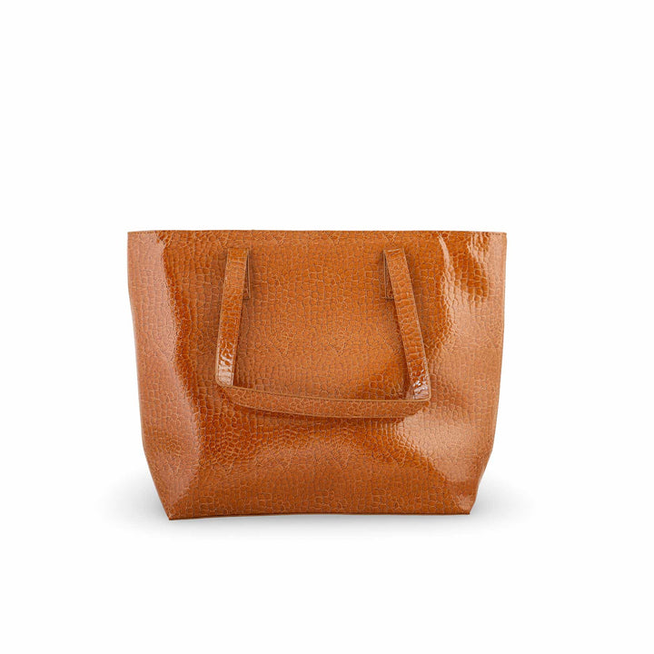 Brown Formal Shoulder Bag For Ladies P55672