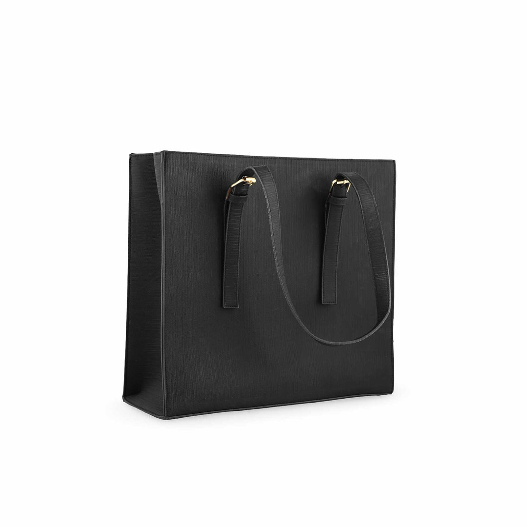 Black Formal Shoulder Bag P55674