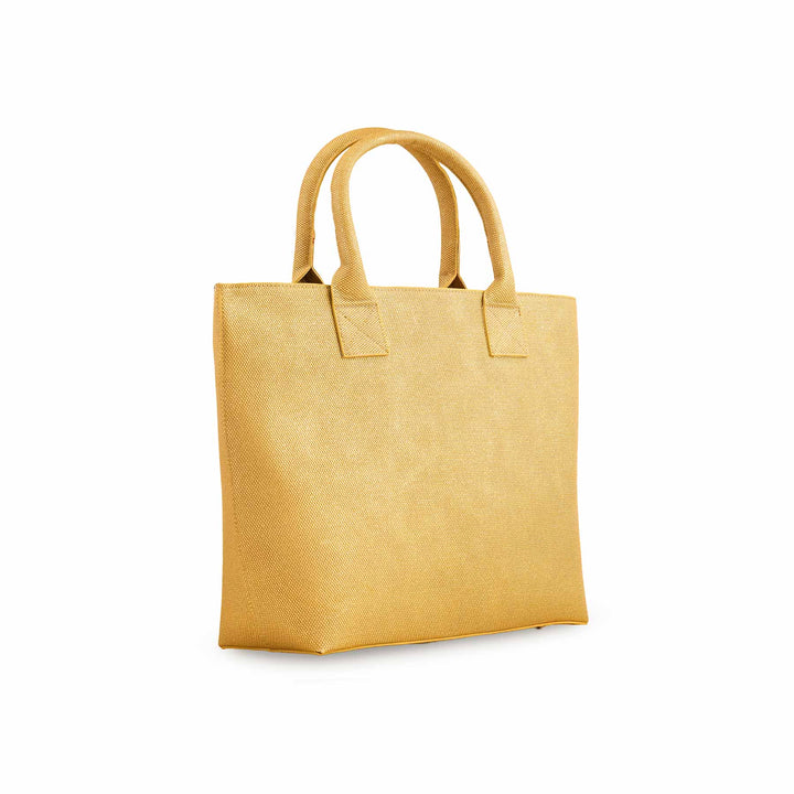 Golden Formal Hand Bag P55675