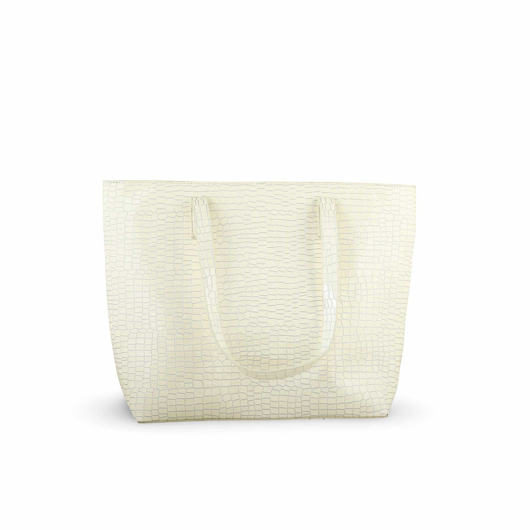 Cream Formal Shoulder Bag P55680