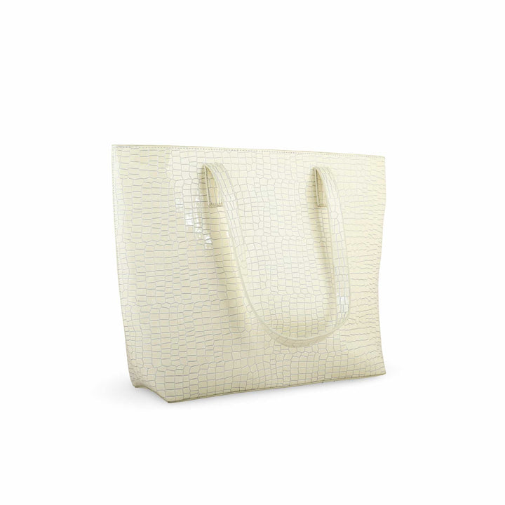 Cream Formal Shoulder Bag P55680