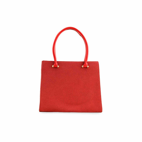 Red Women Formal Shoulder Bag P55681