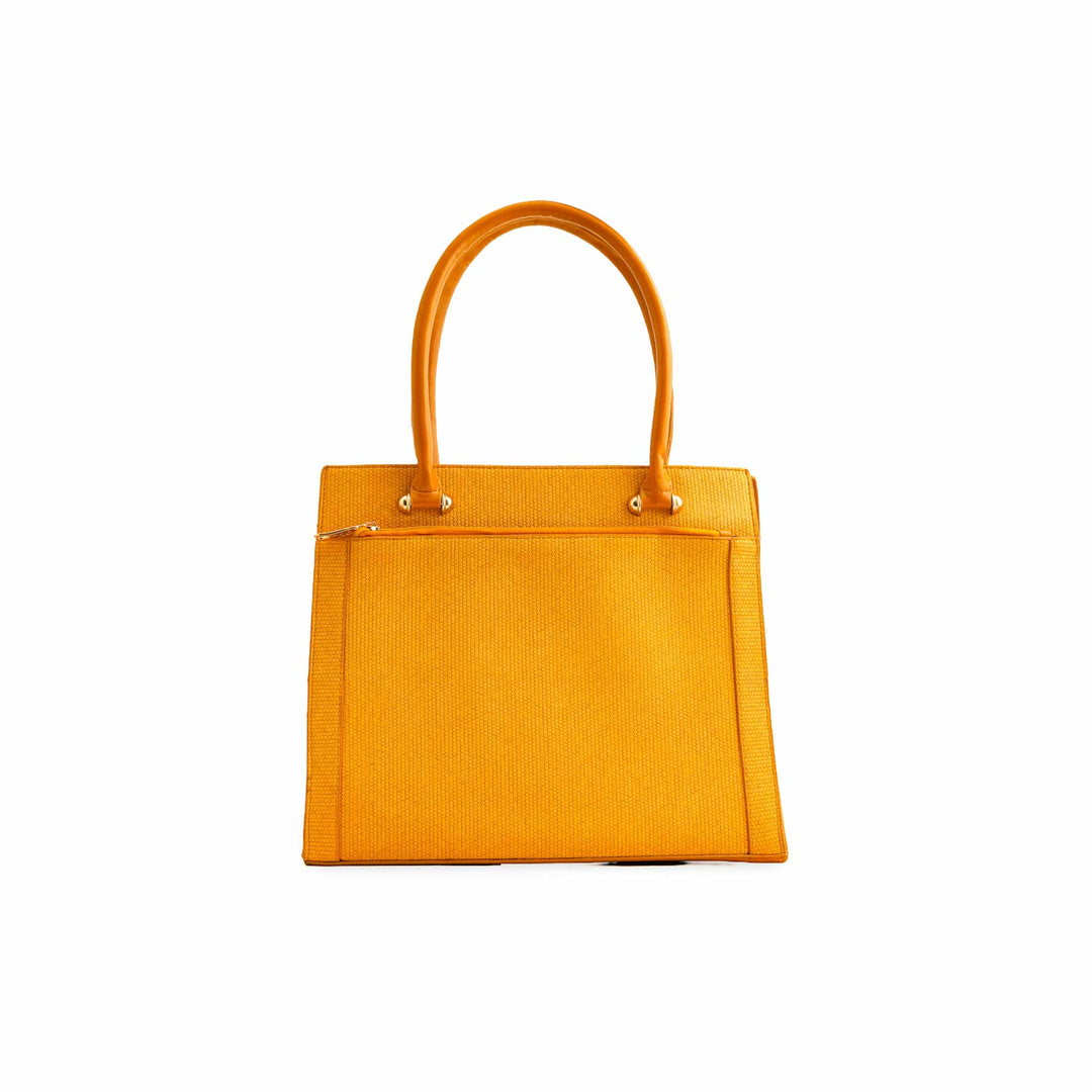 Yellow Women Formal Shoulder Bag P55681