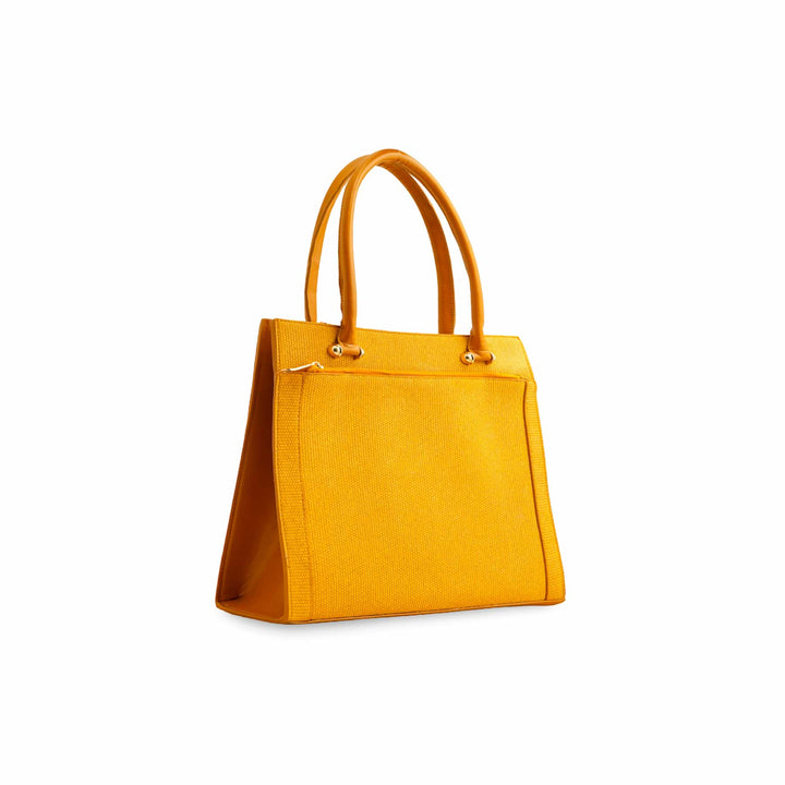 Yellow Women Formal Shoulder Bag P55681