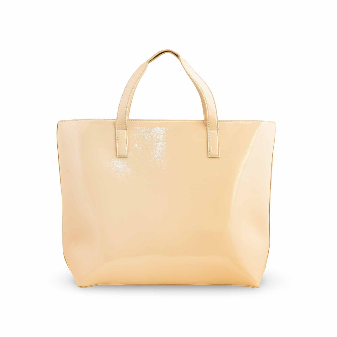 Cream Formal Shoulder Bag P55685 - Main Image