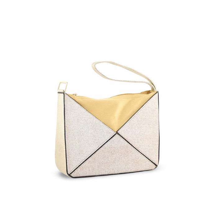 Golden Casual Shoulder Bag  P55687