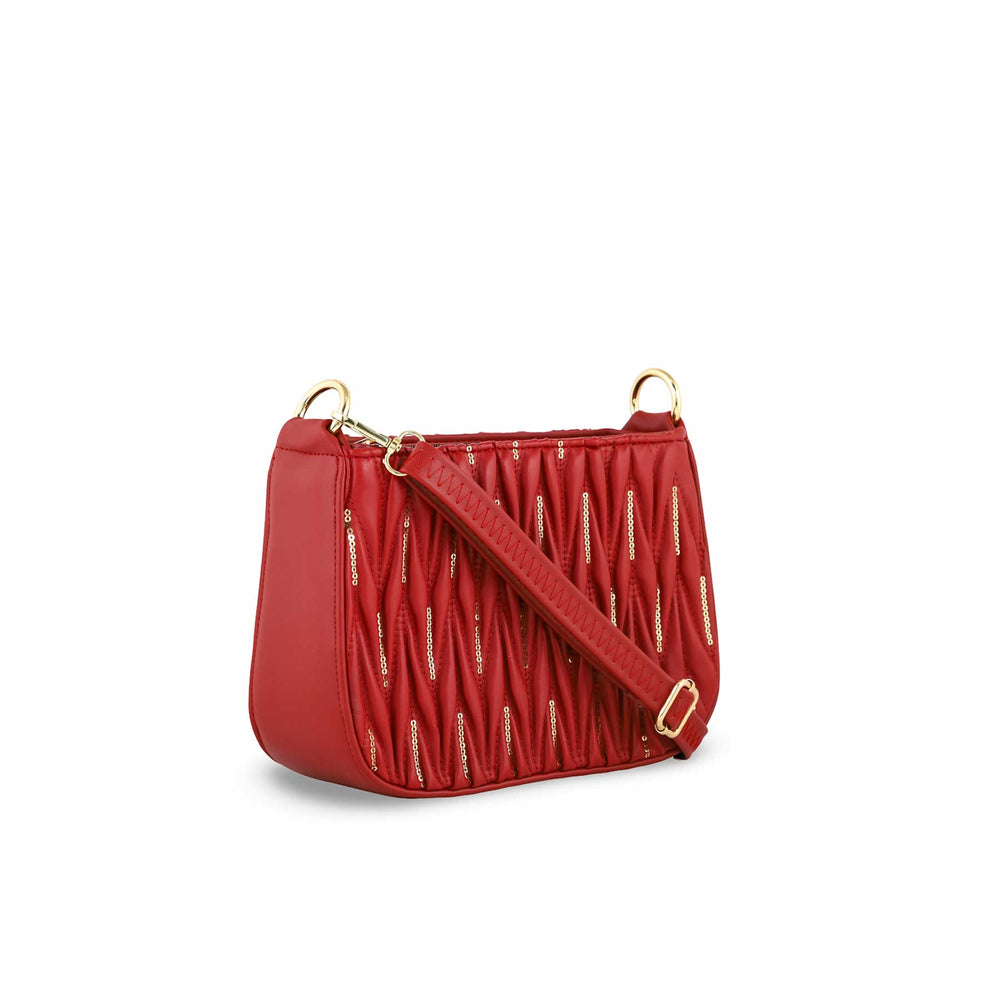 Maroon Casual Shoulder Bag P55689
