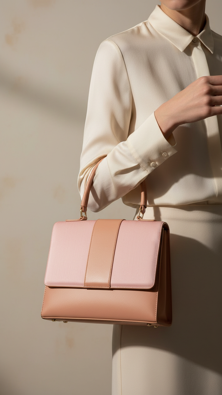 Pink Casual Shoulder Bag For Women P55692