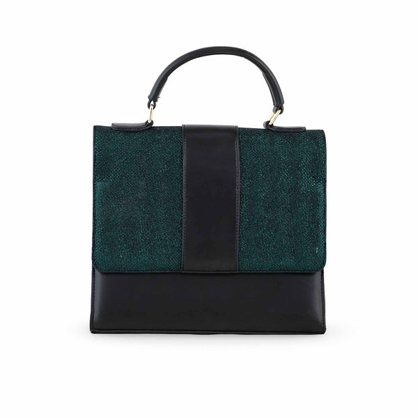 Black Casual Shoulder Bag For Women P55692