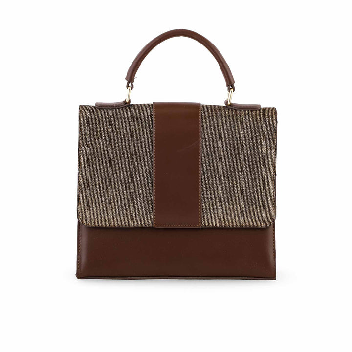 Brown Casual Shoulder Bag For Women P55692