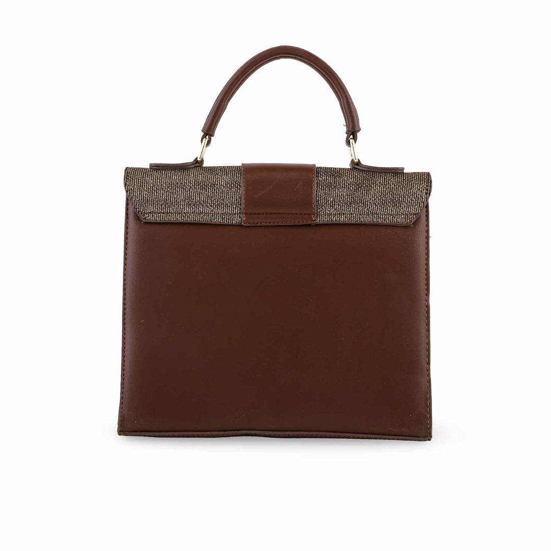 Brown Casual Shoulder Bag For Women P55692