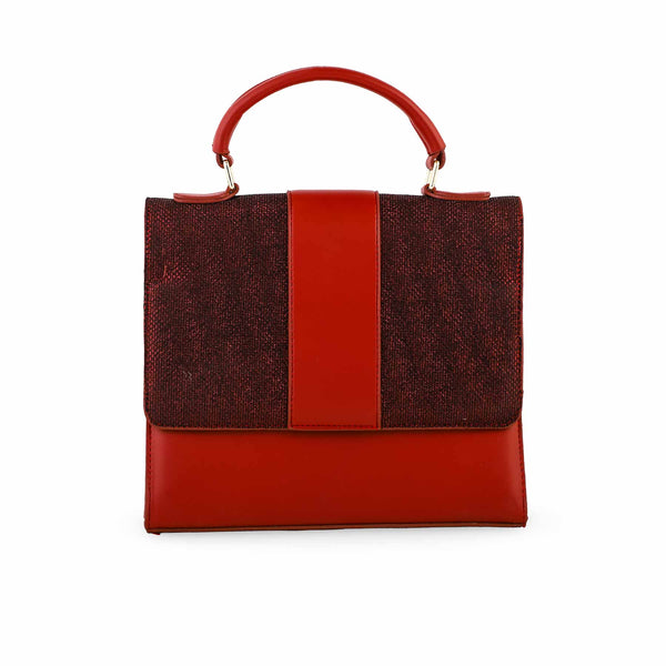 Maroon Casual Shoulder Bag For Women P55692