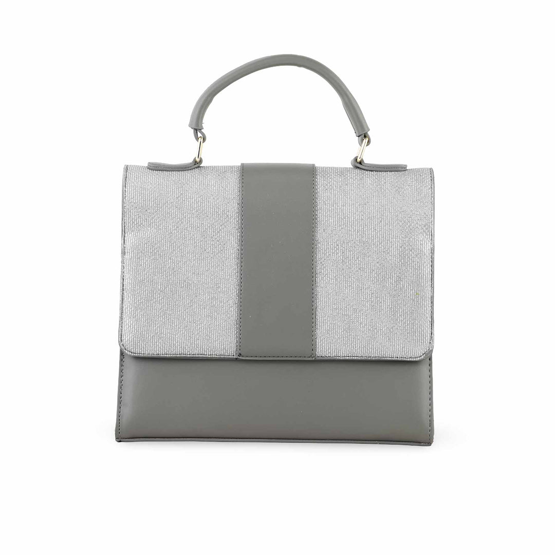 Grey Casual Shoulder Bag For Women P55692