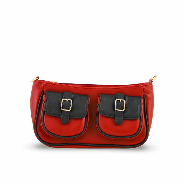 Maroon Casual Shoulder Bag P55693