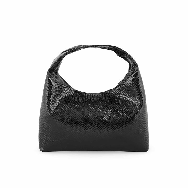 Black Casual Hand Bag P55697