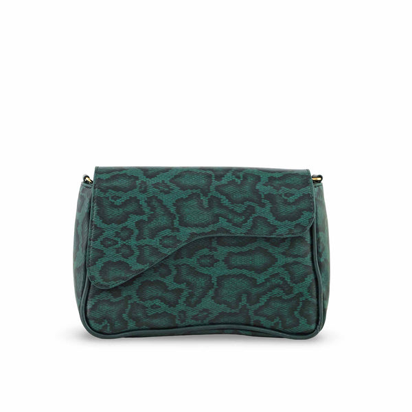 Green Casual Shoulder Bag P55701
