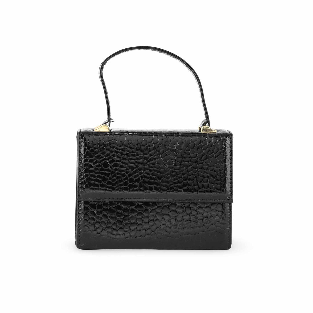 Black Casual Shoulder Bag P55702