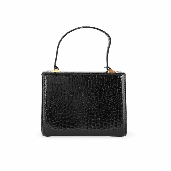 Black Casual Shoulder Bag P55702