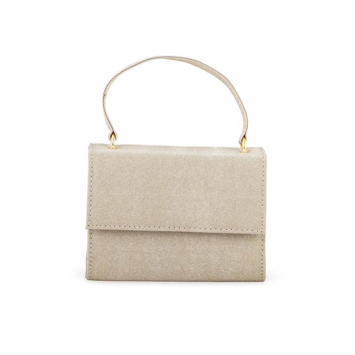 Golden Casual Shoulder Bag For Ladies P55703