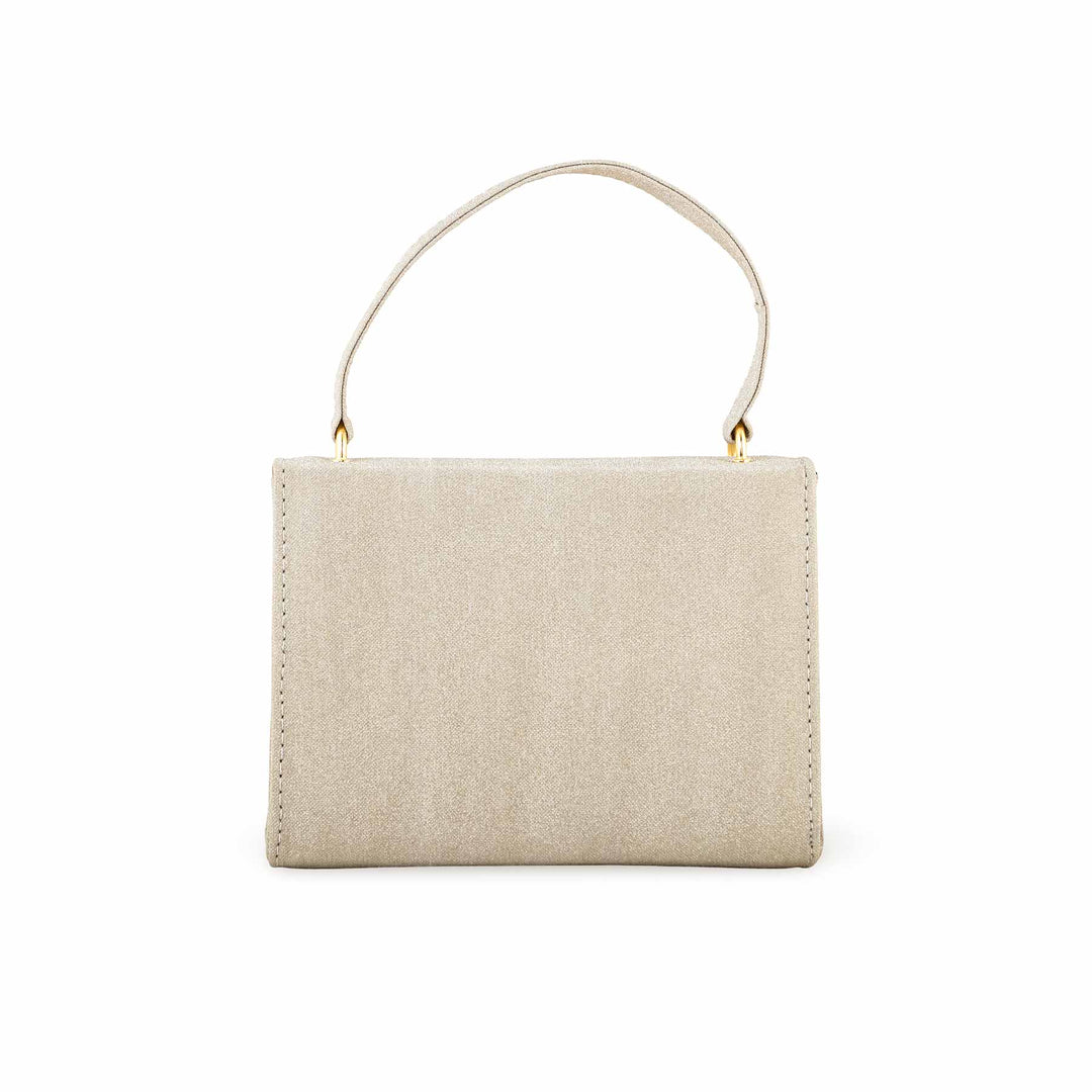 Golden Casual Shoulder Bag For Ladies P55703