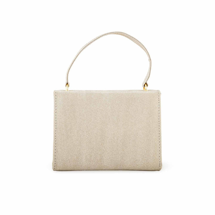 Golden Casual Shoulder Bag For Ladies P55703